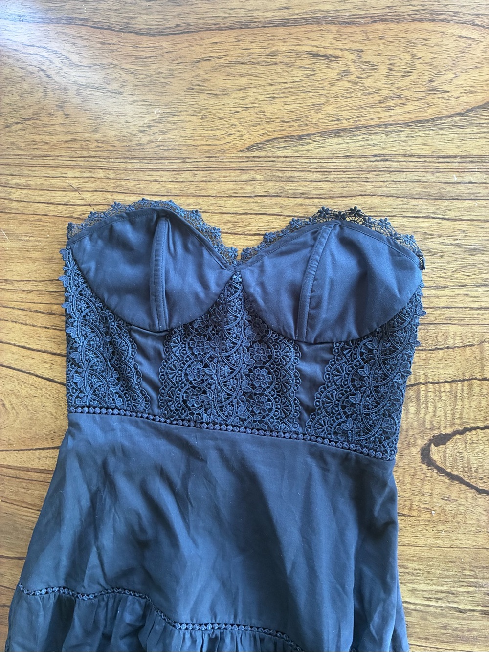 Charo Ruiz Ibiza black Lace boho maxi - Picture 5 of 7